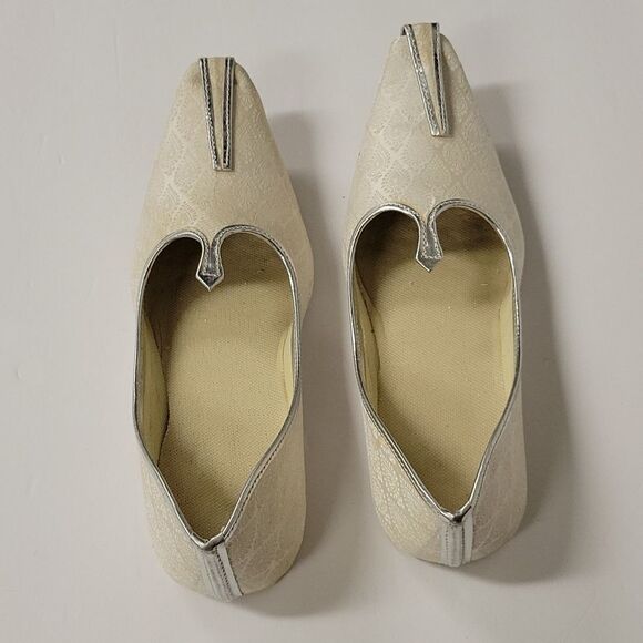 Inmonarch Traditional Indian Wedding Shoes Juti - Picture 4 of 4